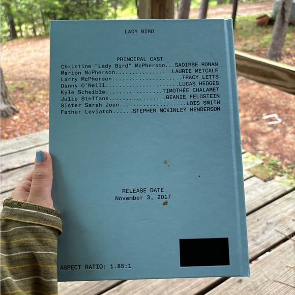 A24 Lady Bird Screenplay Book - Picture 2 of 6